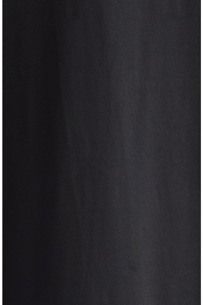 Oversized Gathered Rose Lace Dress, Alternate, color, BLACK/ BLACK
