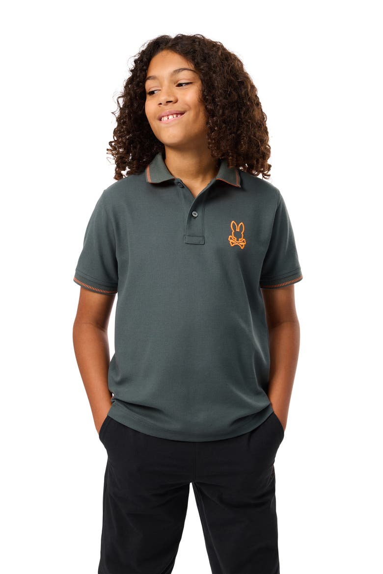 Kids' Stanwood Cotton Pique Polo, Alternate, color, URBAN CHIC