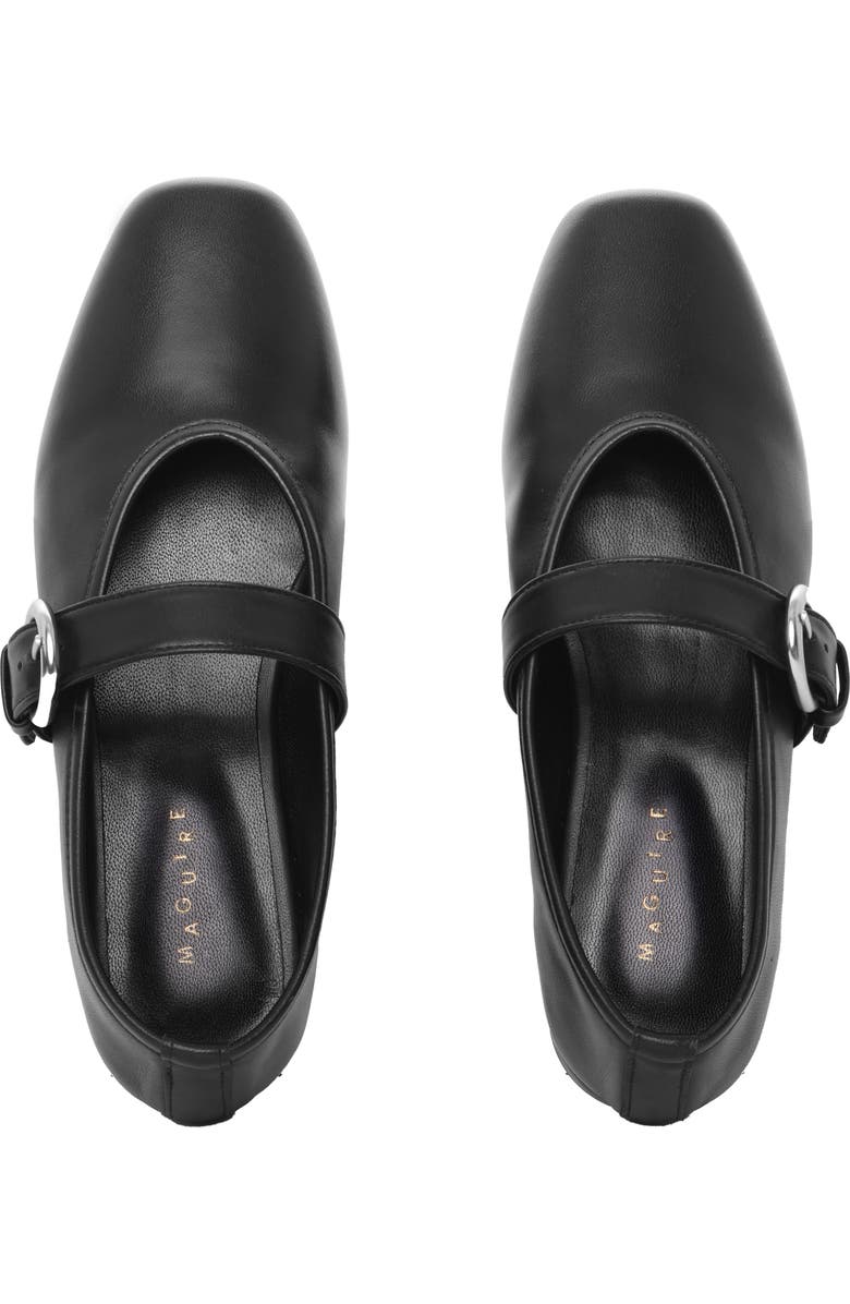 Maguire Aveiro Ballerina, Alternate, color, Black