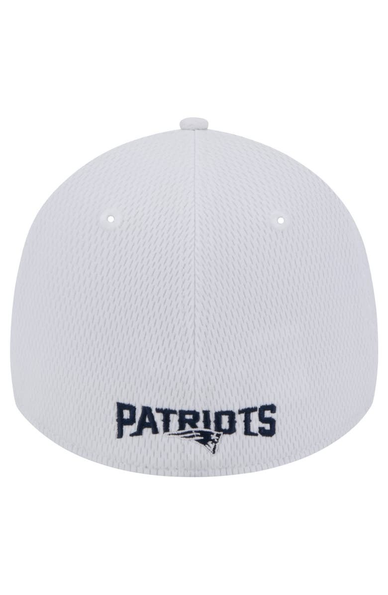 New Era Men's New Era White New England Patriots Active 39THIRTY Flex Hat, Alternate, color, 