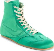 Dries Van Noten Soft & Slim Satin High Top Sneaker