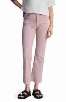 Mavi Jeans Anika Raw Hem Ankle Flare Leg Jeans