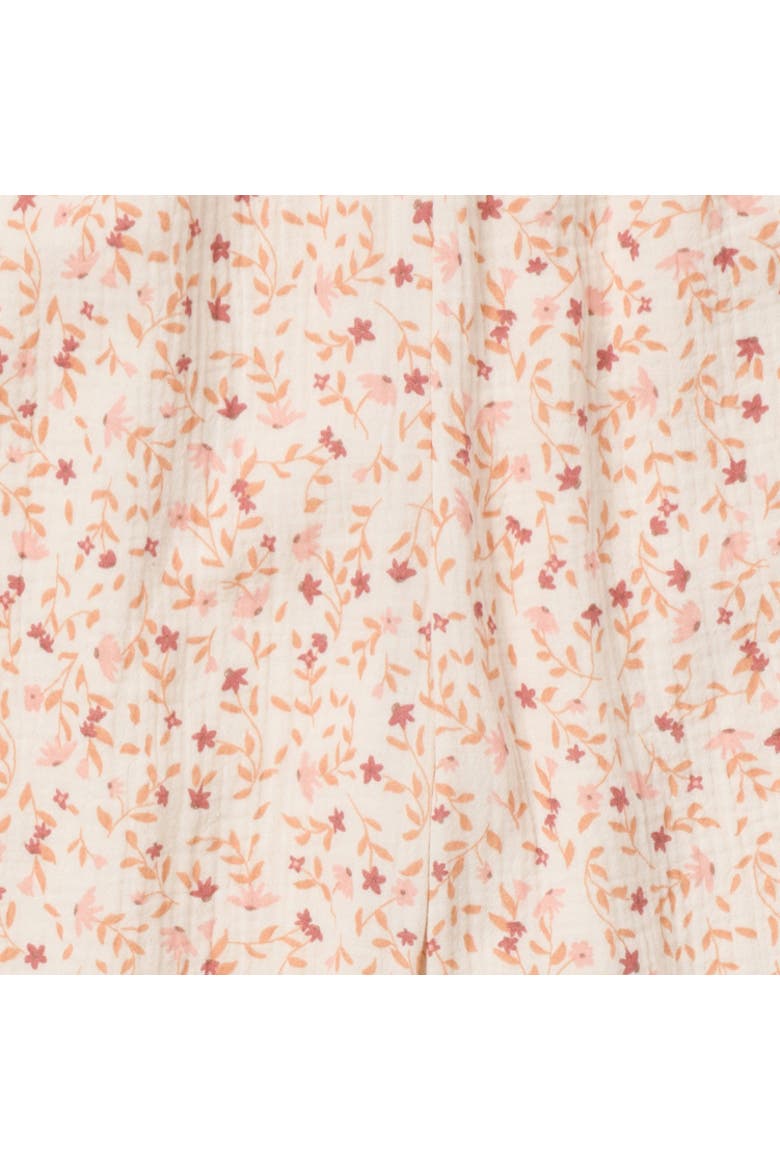 Top and Cropped Pants Set, Alternate, color, Beige Vine Floral