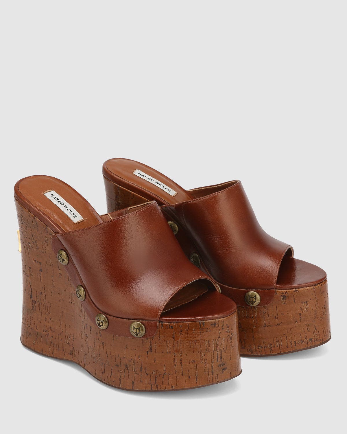 Naked Wolfe Tulip Heel, Alternate, color, Tan