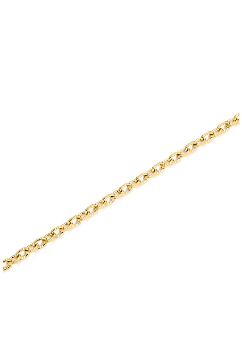 Cuban Chain T Bar Bracelet, Alternate, color, GOLD