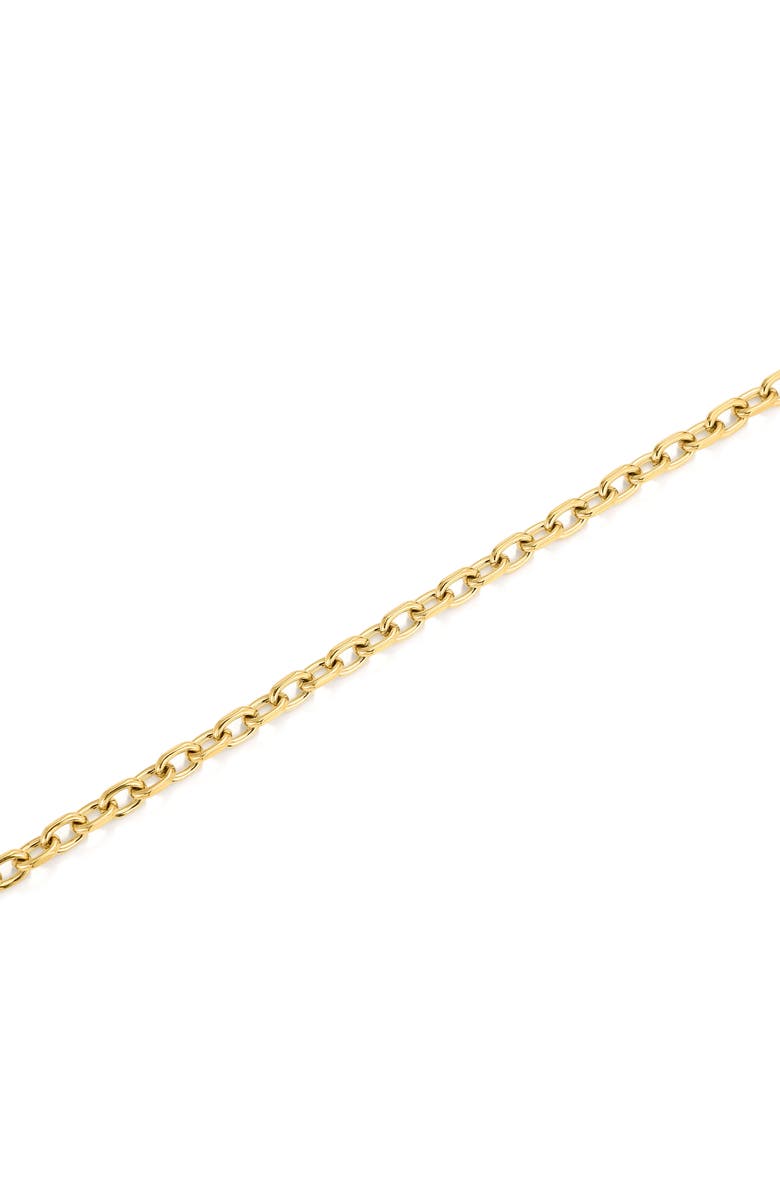 D.LOUISE Cuban Chain T Bar Bracelet, Alternate, color, Gold