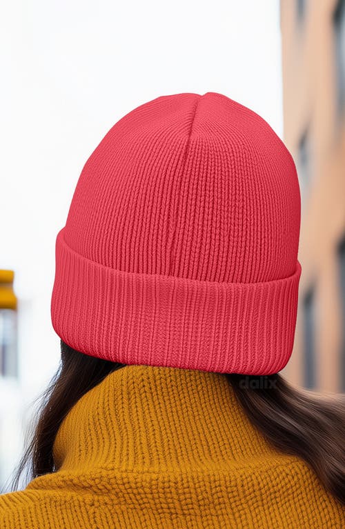 Dalix Espresso Martini Beanie Cap In Pink