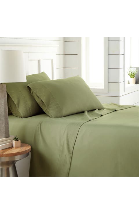 Premium Collection Pleated Extra Deep Pocket Sheet Set