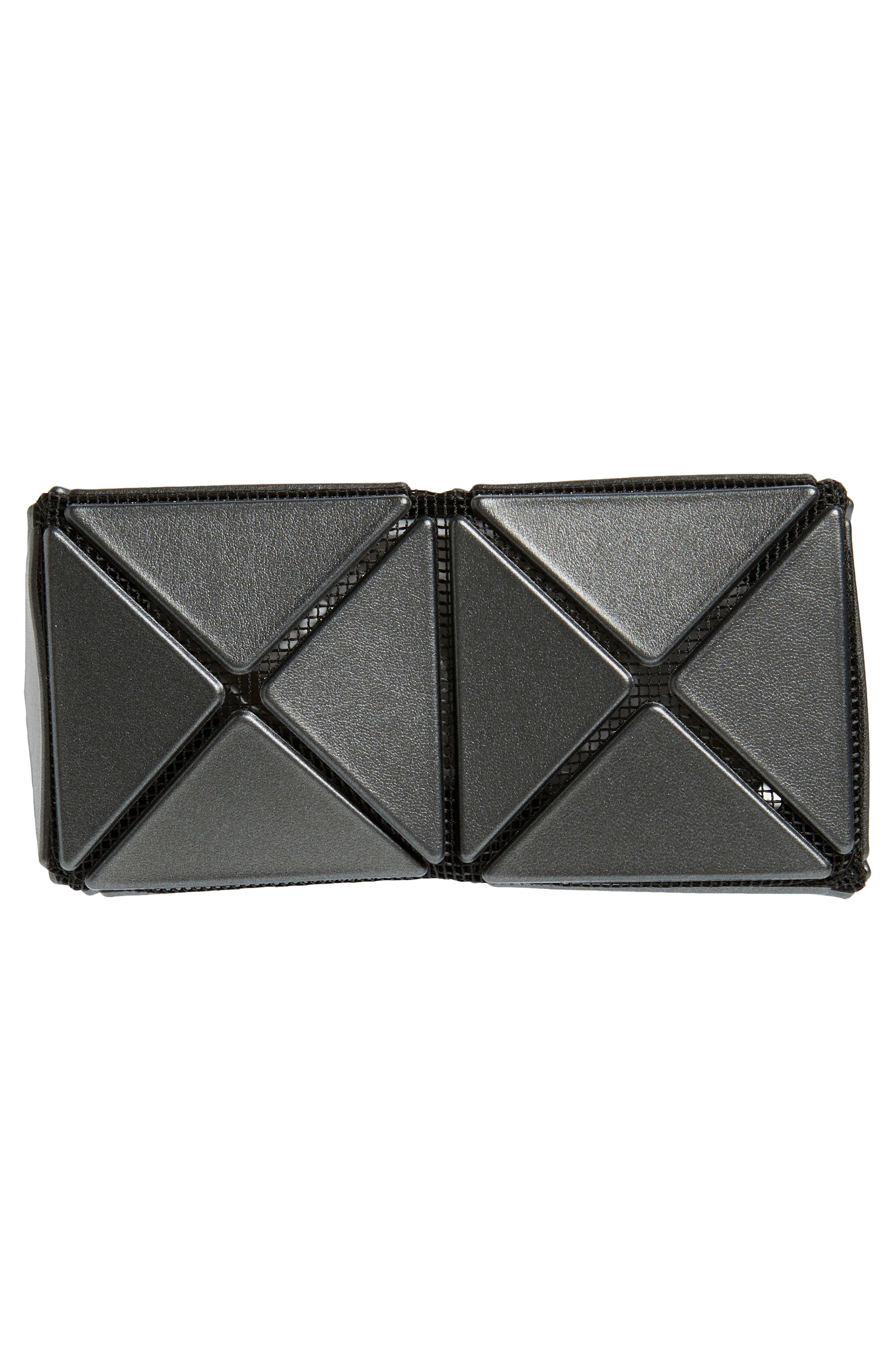 Bao Bao Issey Miyake Lucent Metallic Top Handle Bag, Alternate, color, Gunmetal