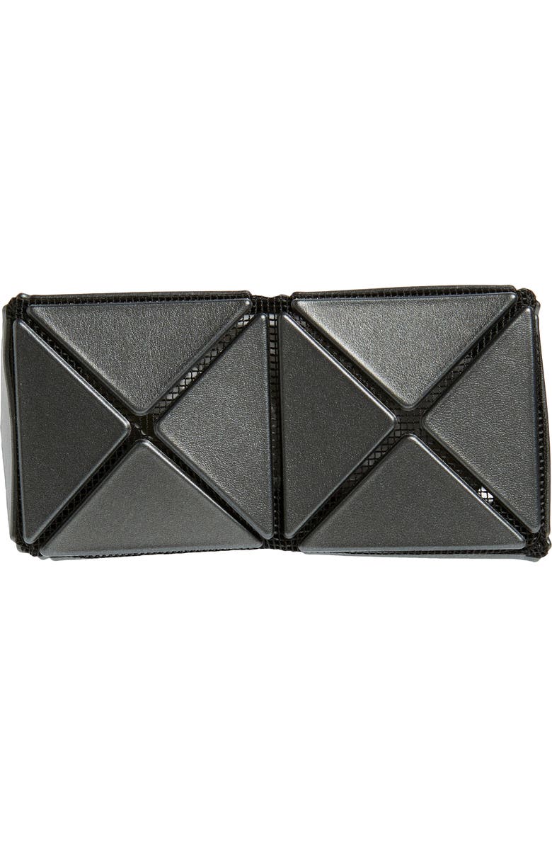 Bao Bao Issey Miyake Lucent Metallic Top Handle Bag, Alternate, color, Gunmetal