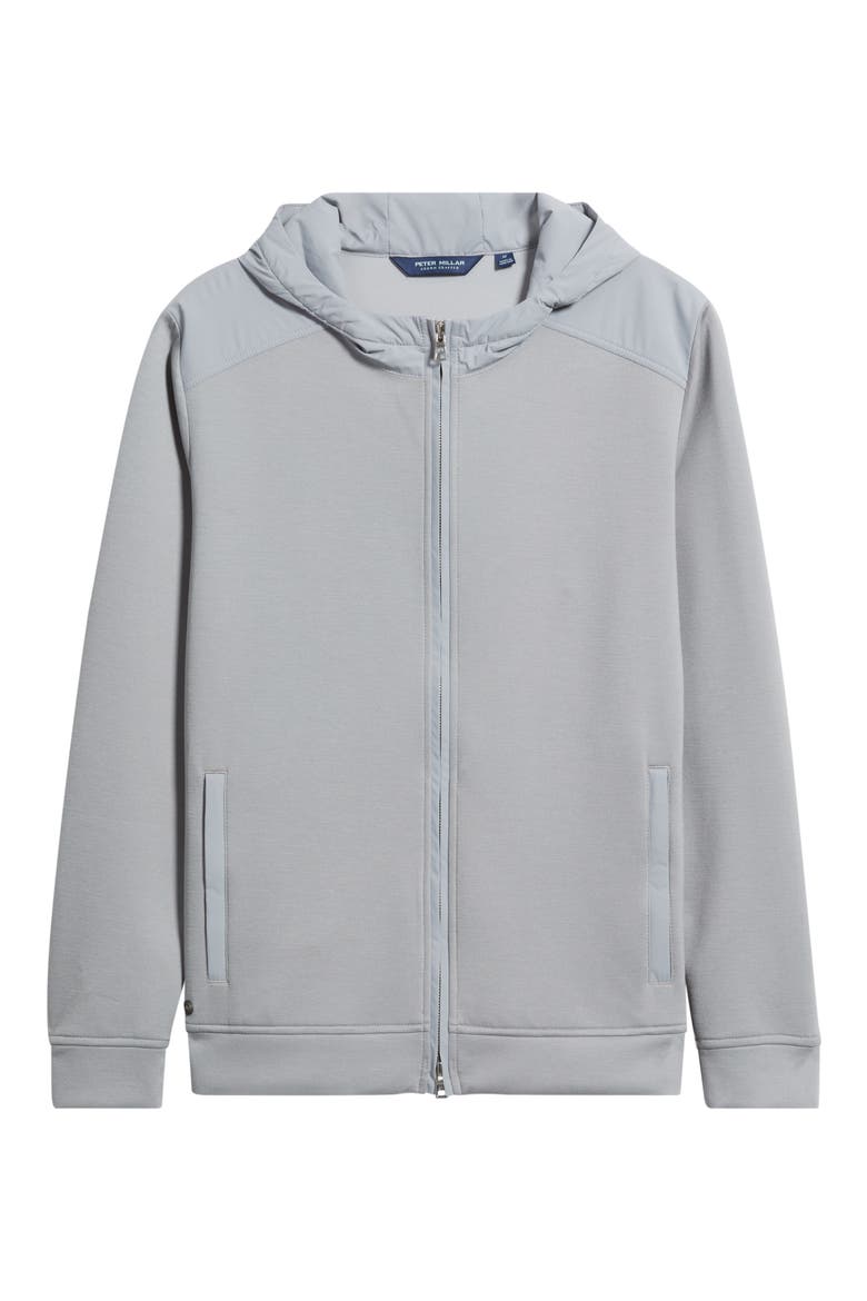 Crown Crafted Winsome Hybrid Hooded Jacket, Alternate, color, GALE GREY