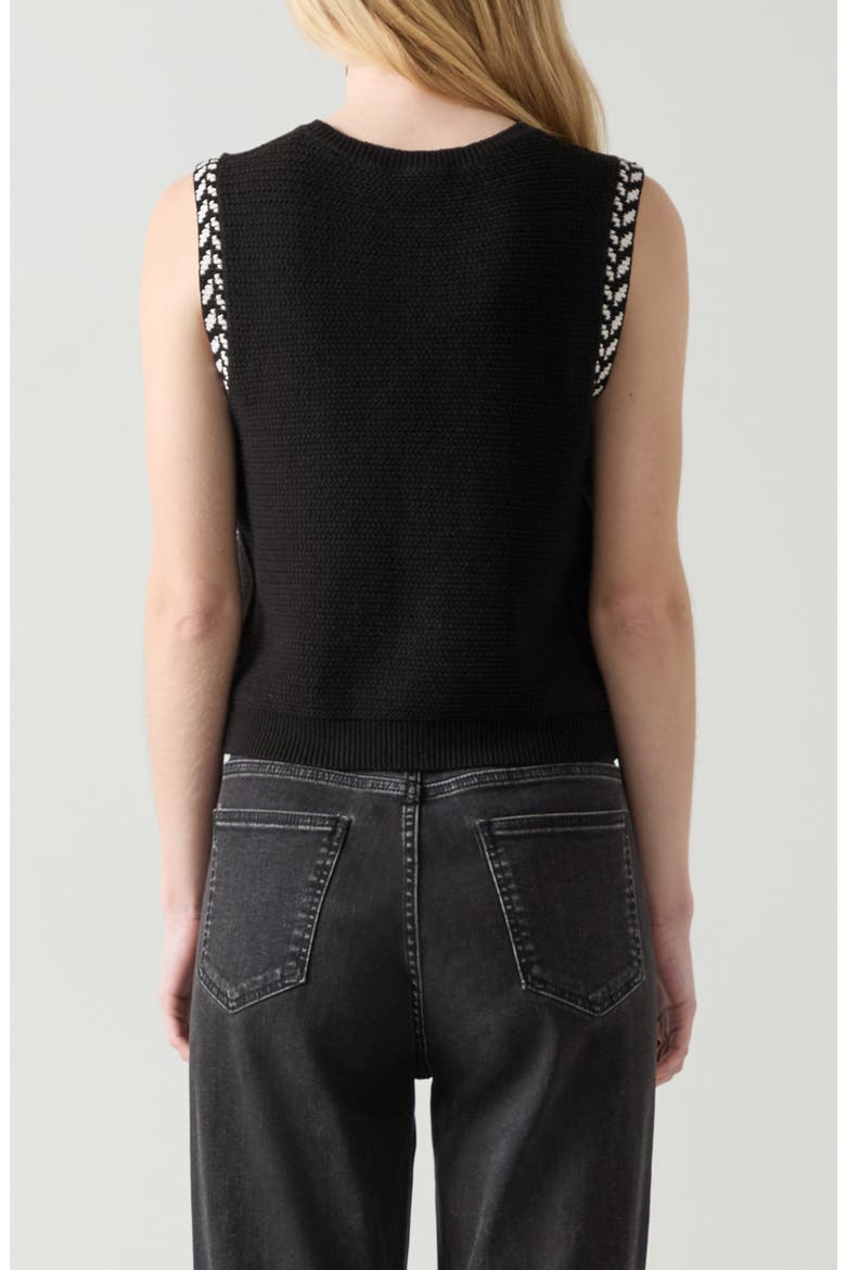 River Knit Sleeveless Sweater, Alternate, color, BLACK MULTI