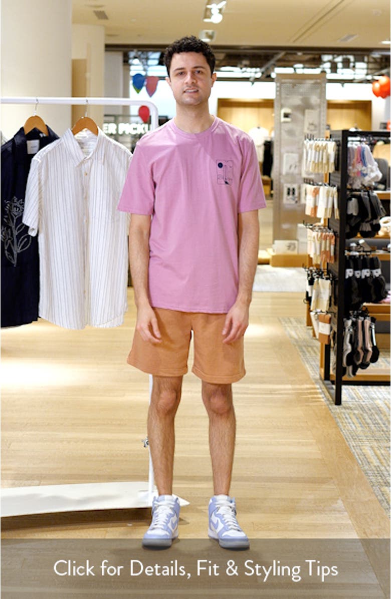 Surf Beach Soft Wash Cotton Blend Graphic T-Shirt, sales video thumbnail