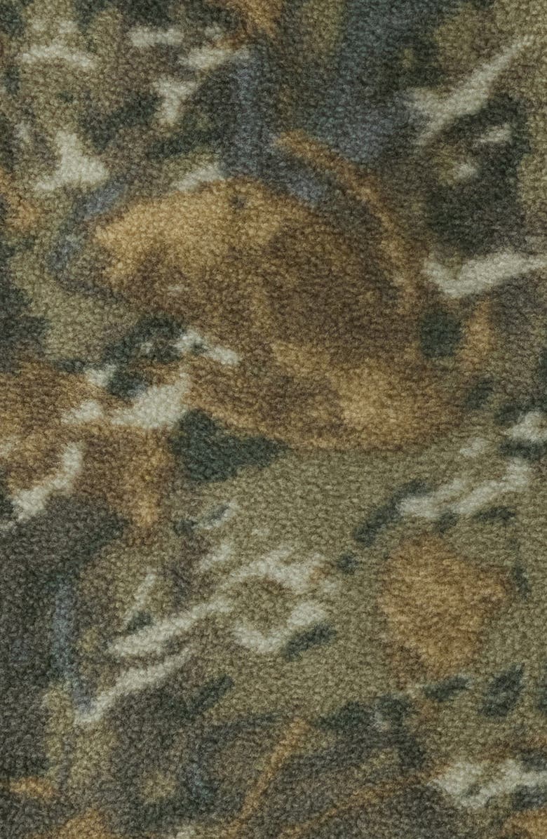 Carhartt Work In Progress Blevin Fleece Jacket, Alternate, color, Camo Combi Green