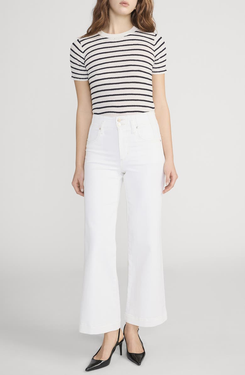 FRAME Ultra High Waist Wide Leg Pants, Alternate, color, 