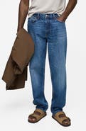 MANGO Bob Straight Leg Jeans