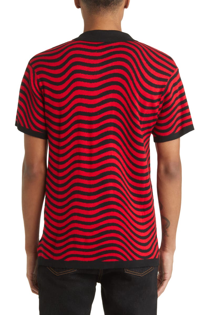 ICECREAM Drippy Polo Sweater, Alternate, color, 