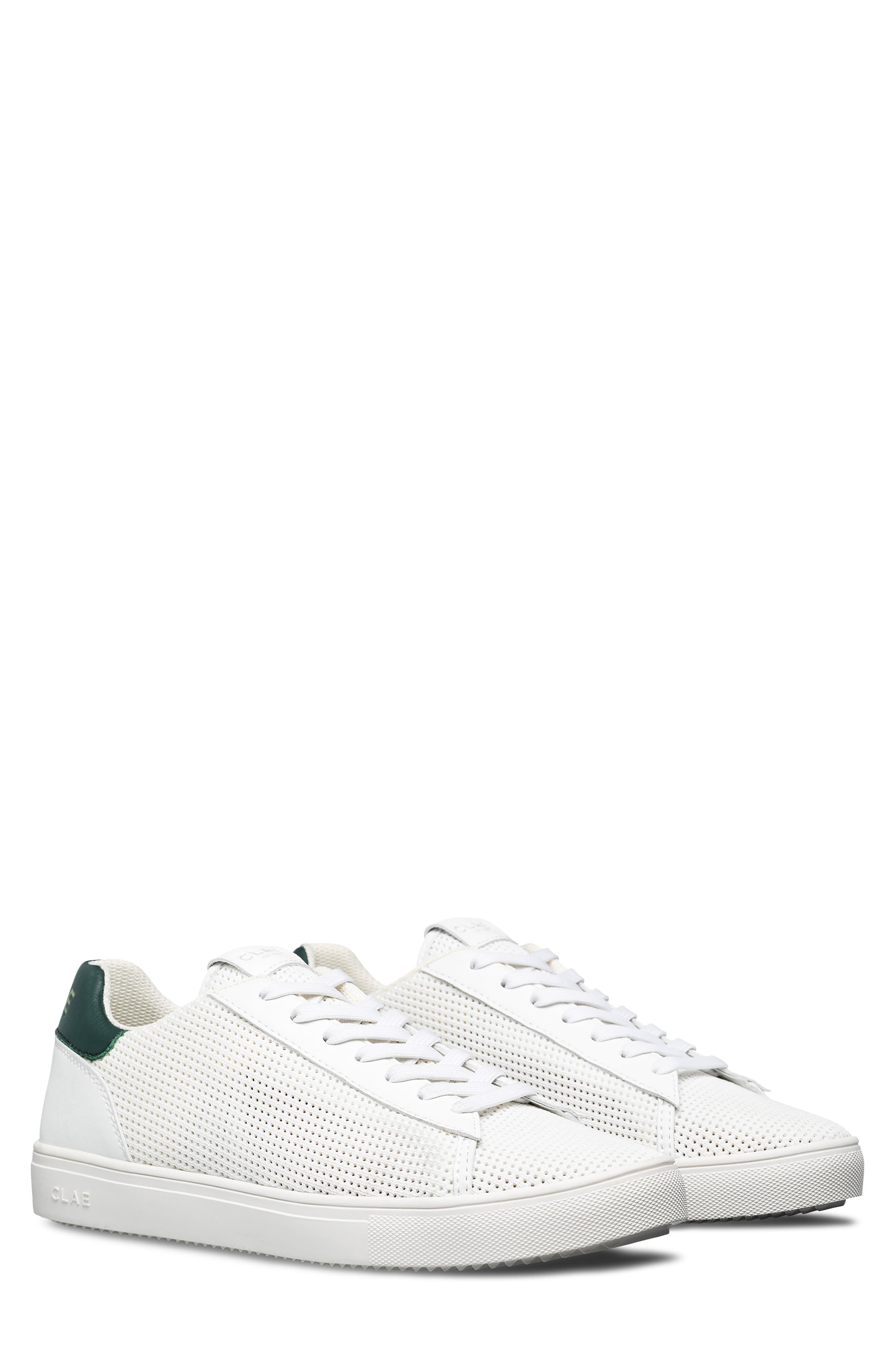 CLAE Bradley Knit Sneaker, Main, color, White Pine Needle