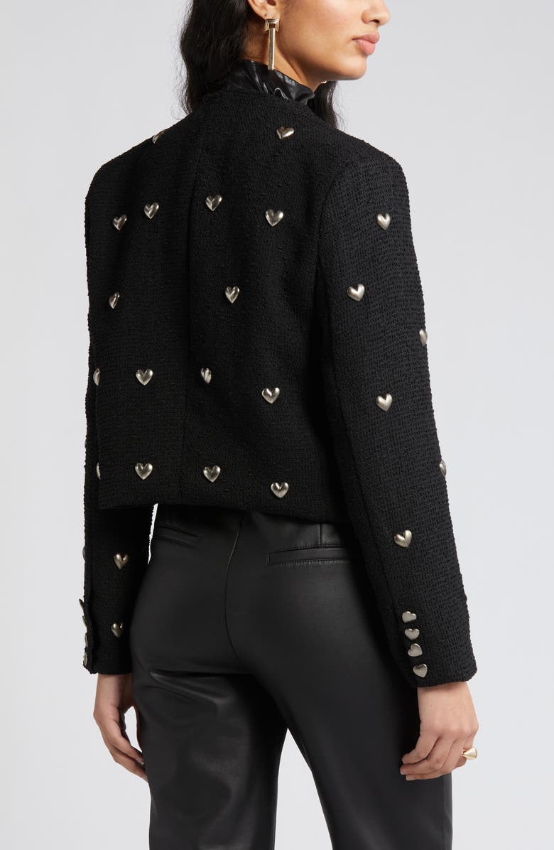 NIKKI LUND Heart Stud Jacket, Alternate, color, 