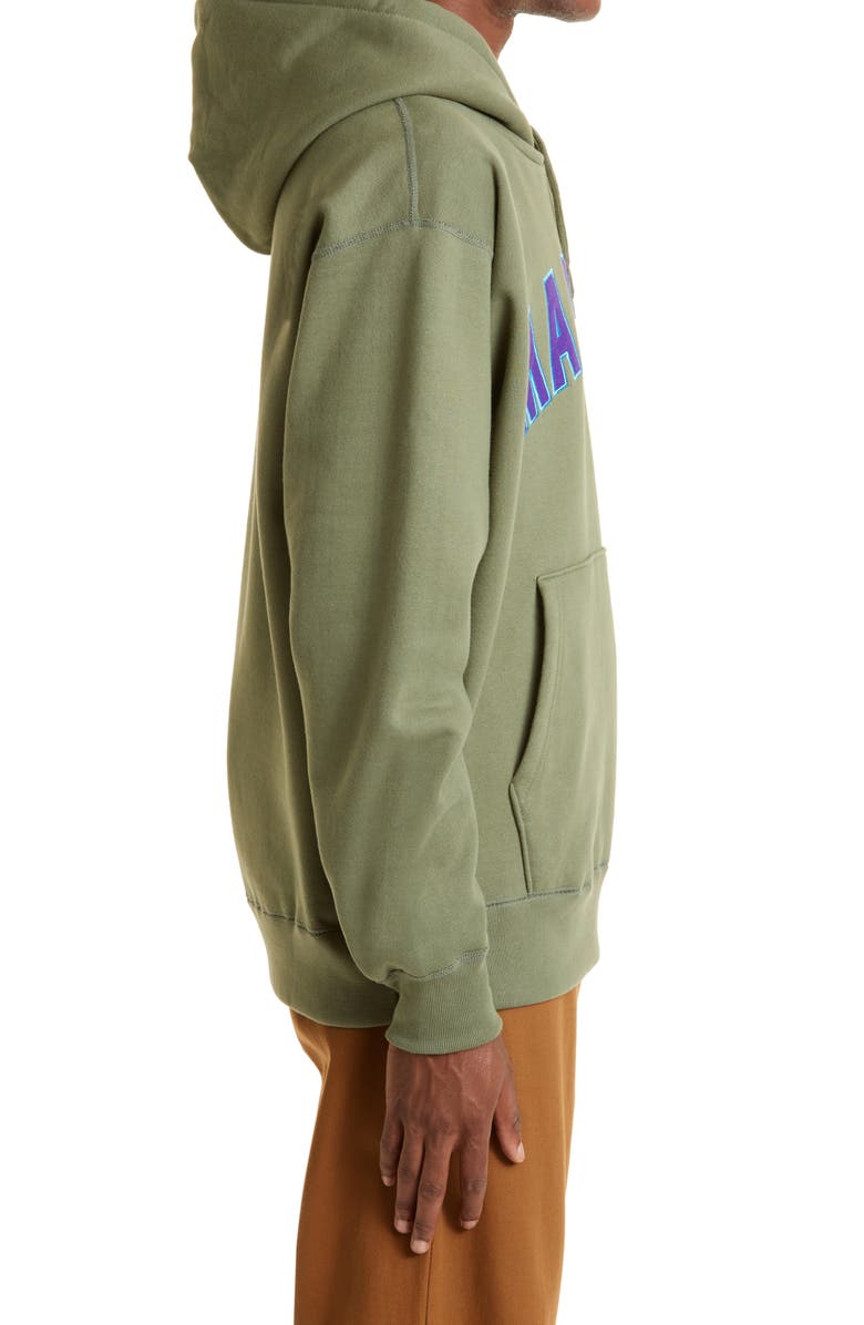 F-LAGSTUF-F Men's Embroidered Marquis Hoodie, Alternate, color, Green