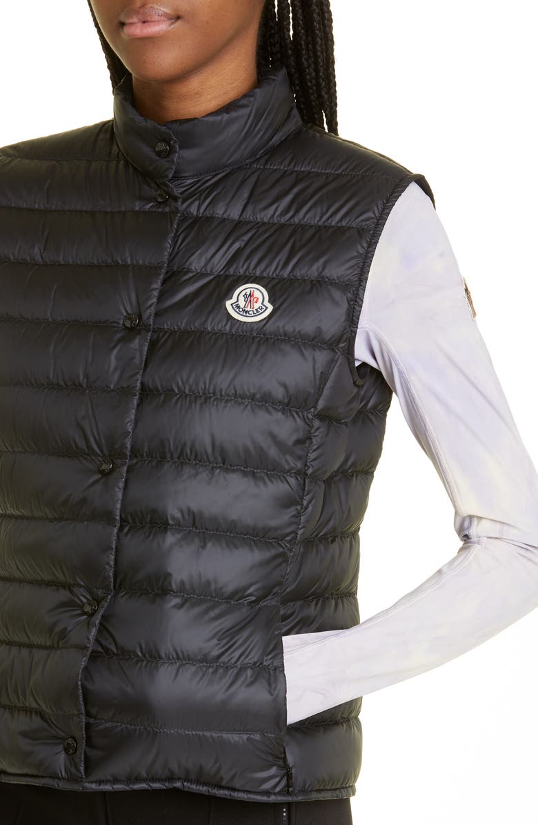 Moncler Liane Quilted Down Puffer Vest, Alternate, color,