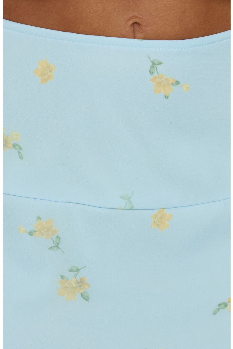Daphene Asymmetrical Midi Skirt, Alternate, color, BLUE FLORAL