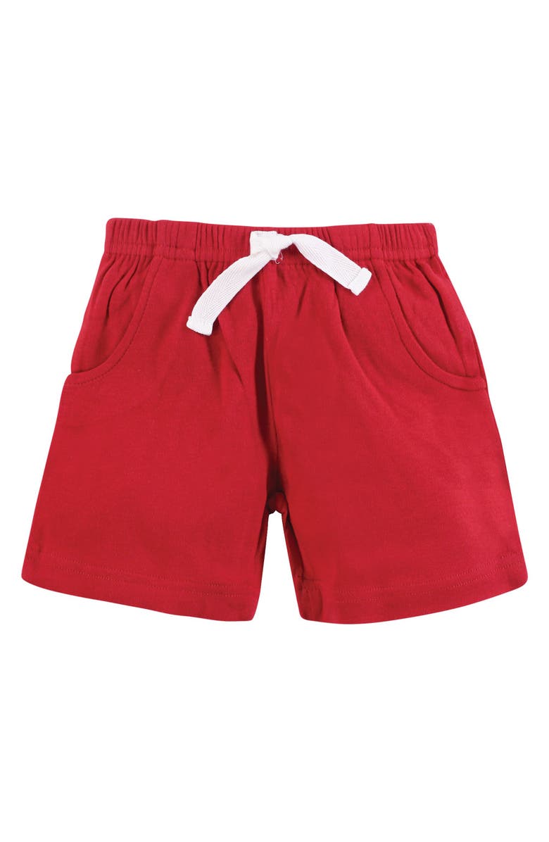 Hudson Baby Shorts-Bottoms 4-Pack, Alternate, color, Blue Bandana