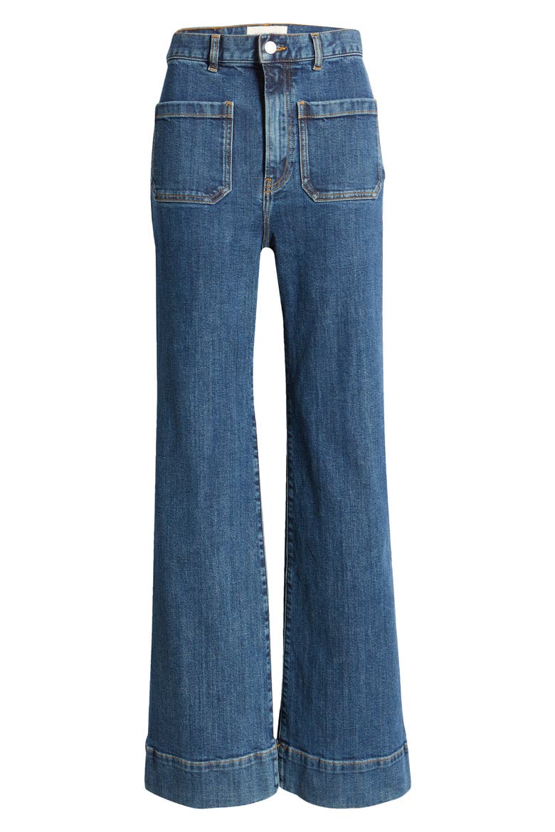 St. Monica High Waist Flare Jeans, Alternate, color, VINTAGE 95
