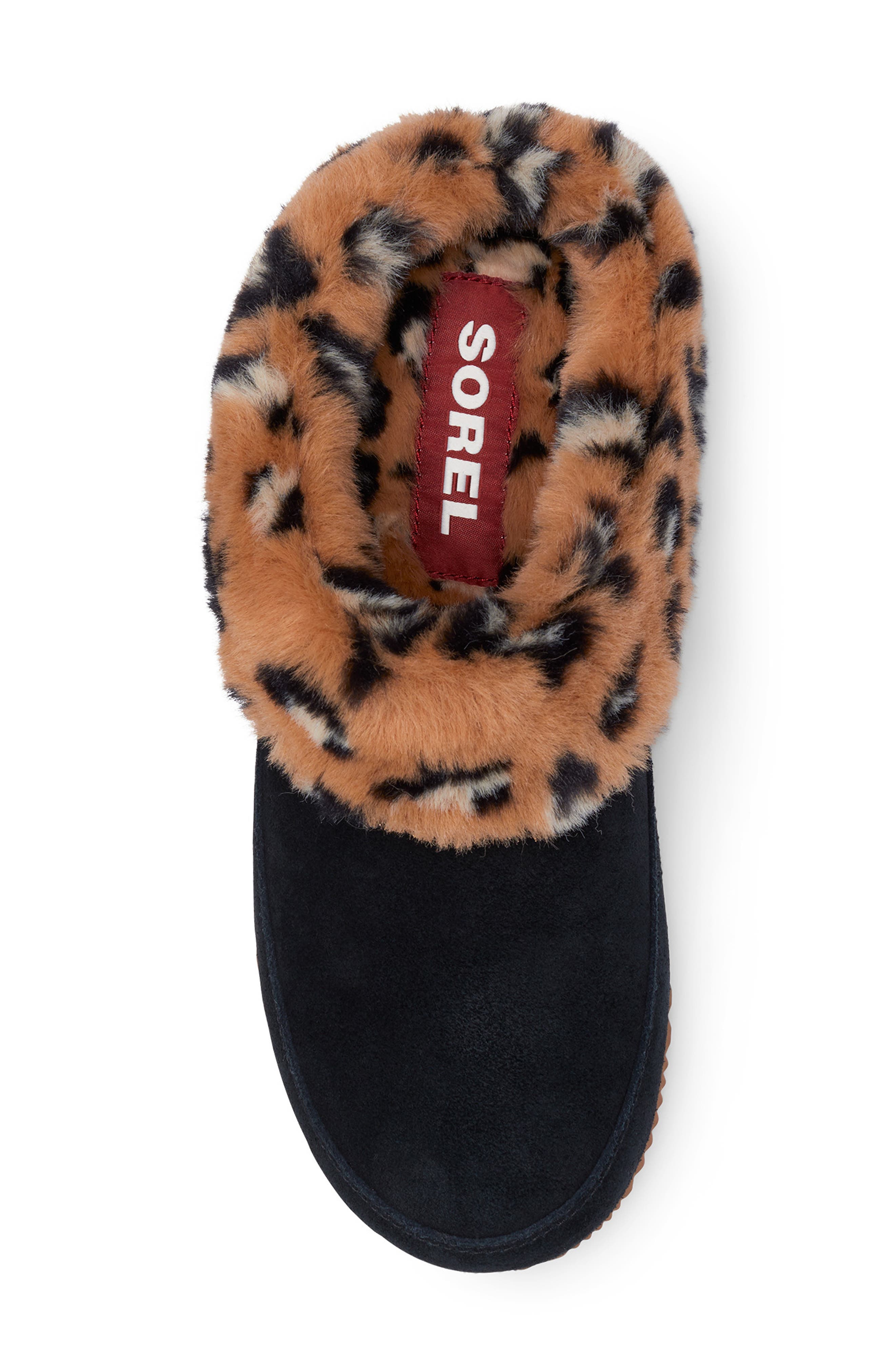 SOREL Go<sup>™</sup> Coffee Run Faux Fur Lined Slipper, Alternate, color, 