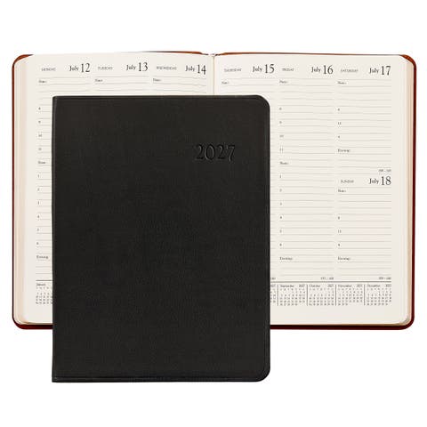 2027 Leather Desk Diary
