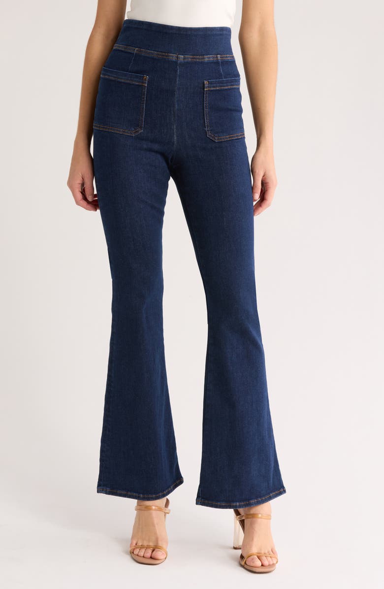 FRAME Bardot Jetset Flare Leg Jeans, Main, color, 
