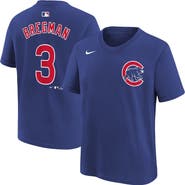 Nike Youth Nike Alex Bregman Royal Chicago Cubs Name & Number T-Shirt
