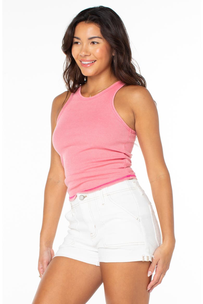 Boardwalk Racerback Tank, Alternate, color, STRAWBERRY PINK