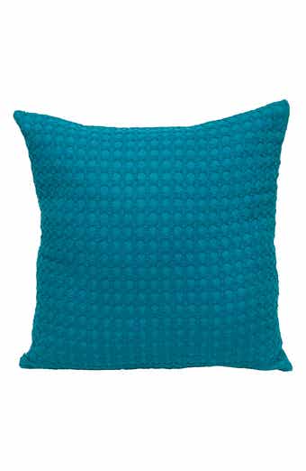 Crochet Overlay Throw Pillow