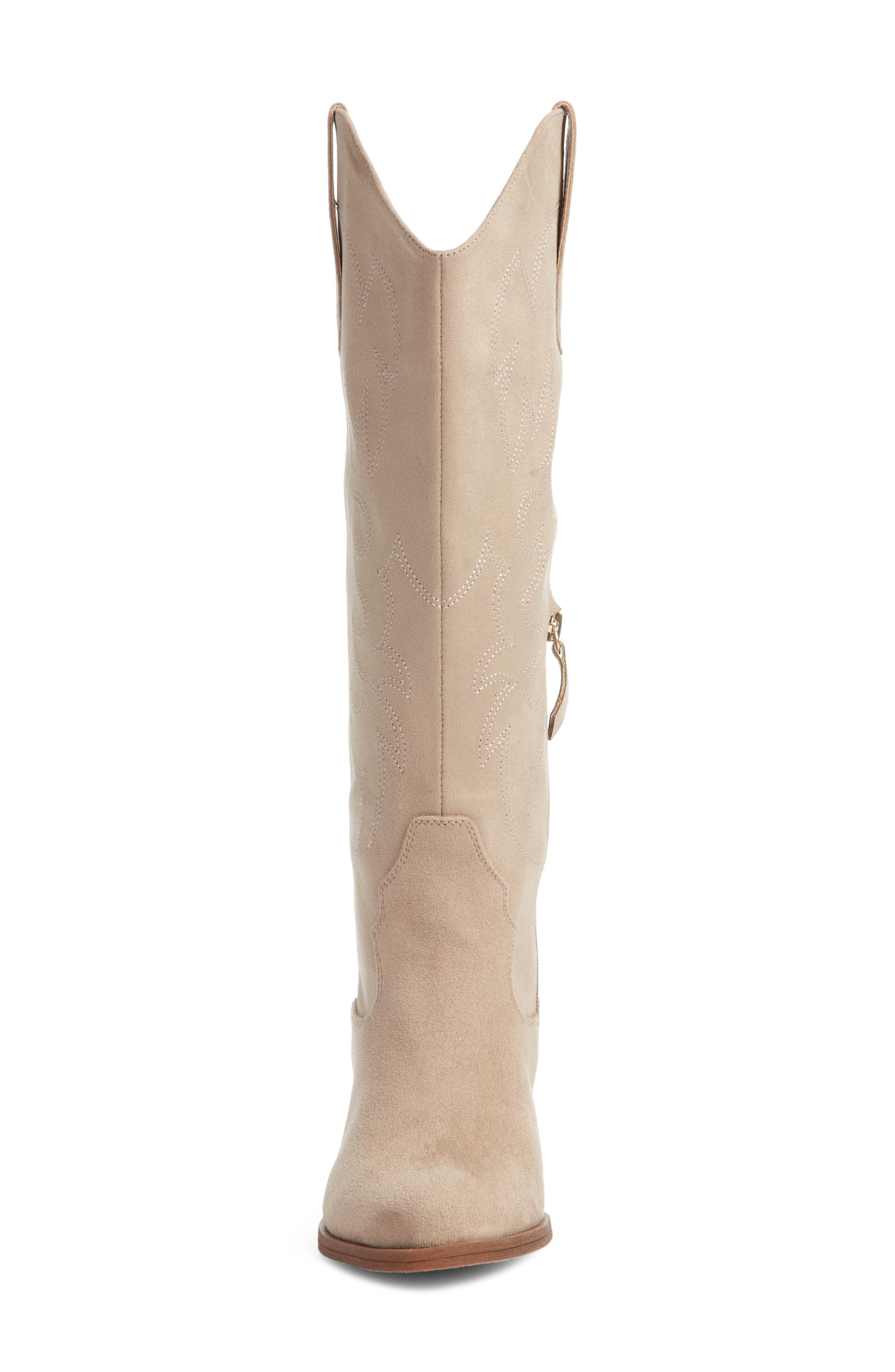 Monikka Western Boot, Alternate, color, BEIGE TAUPE