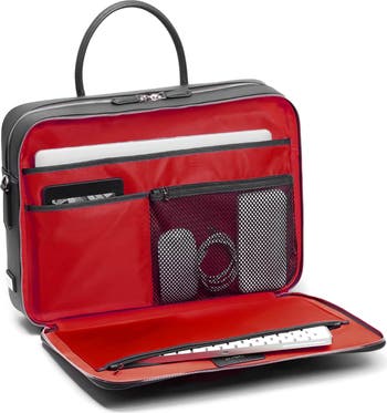 Manhattan Double-Zip Leather Briefcase – Maverick & Co.