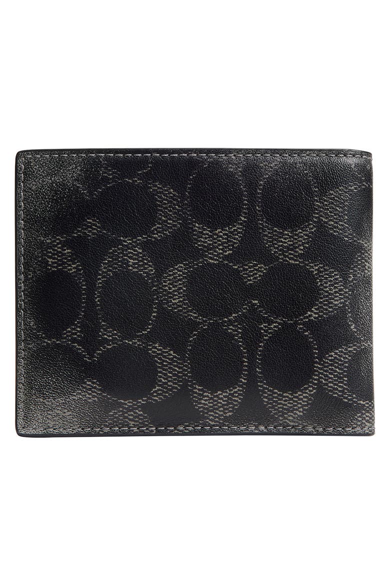 3-in-1 Bifold Wallet, Alternate, color, BLACK SIGNATURE