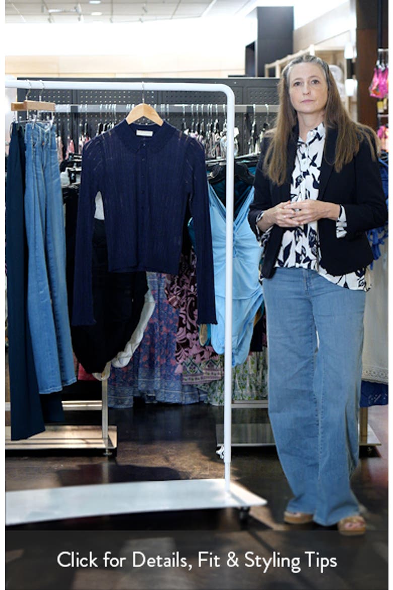Lottie Pointelle Rib Cardigan video