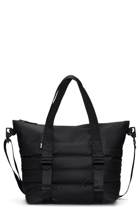 ハンドバッグ RAINS Woman Handbag Black 14980 BLACK Rains® Sibu Shopper Bag in Black for $165 | Free Shipping