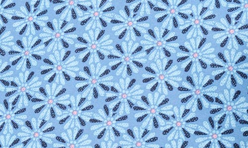 Travismathew Country Mile Floral Button-up Shirt In Blue