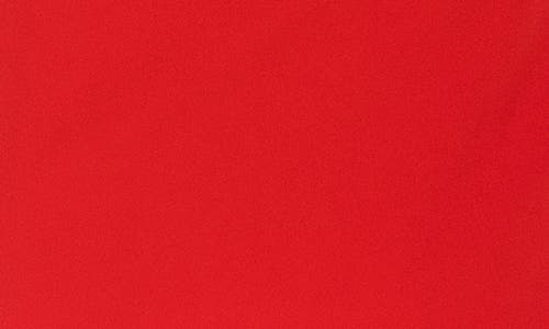 Alexia Admor Noor Wrap Bodice Midi Sheath Dress In Red