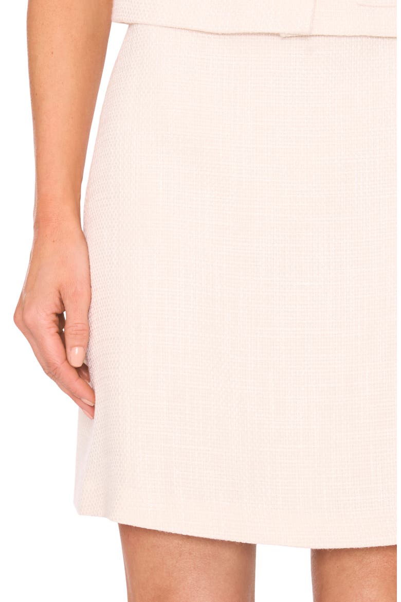 A-Line Miniskirt, Alternate, color, EGGNOG