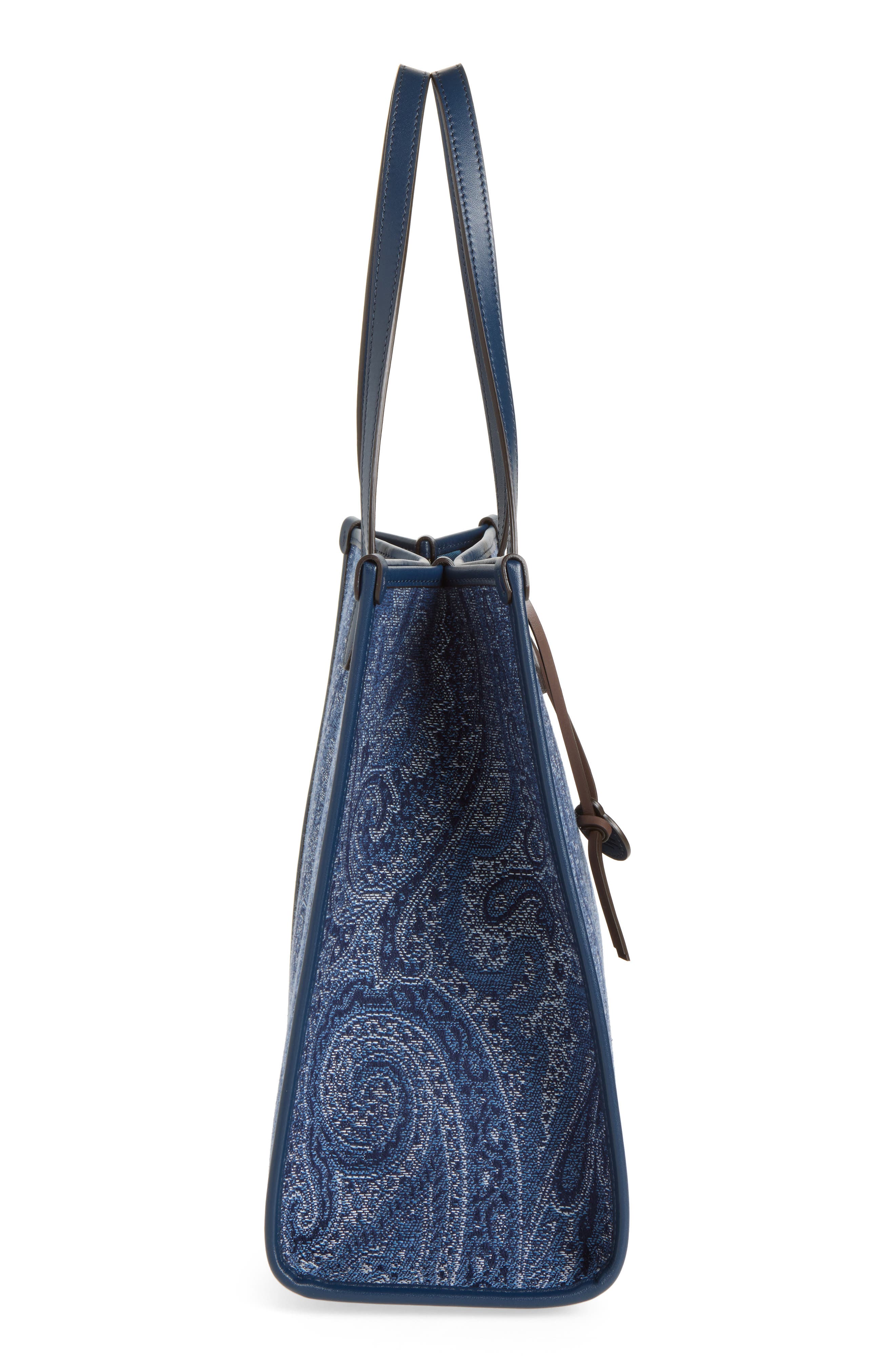 Love Trotter Jacquard Tote, Alternate, color, BLUE MULTI