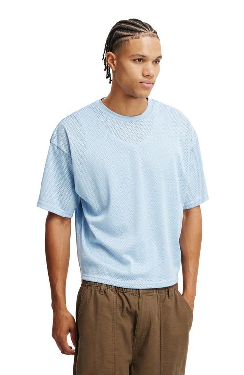 COTTON ON CROPPED FIT MESH T-SHIRT 