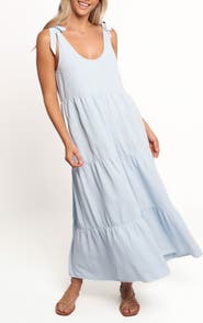 Petal & Pup Marcy Linen Midi Dress