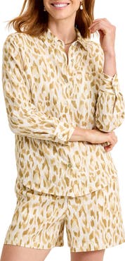 Tommy Bahama Cheetah Cove Linen Shirt