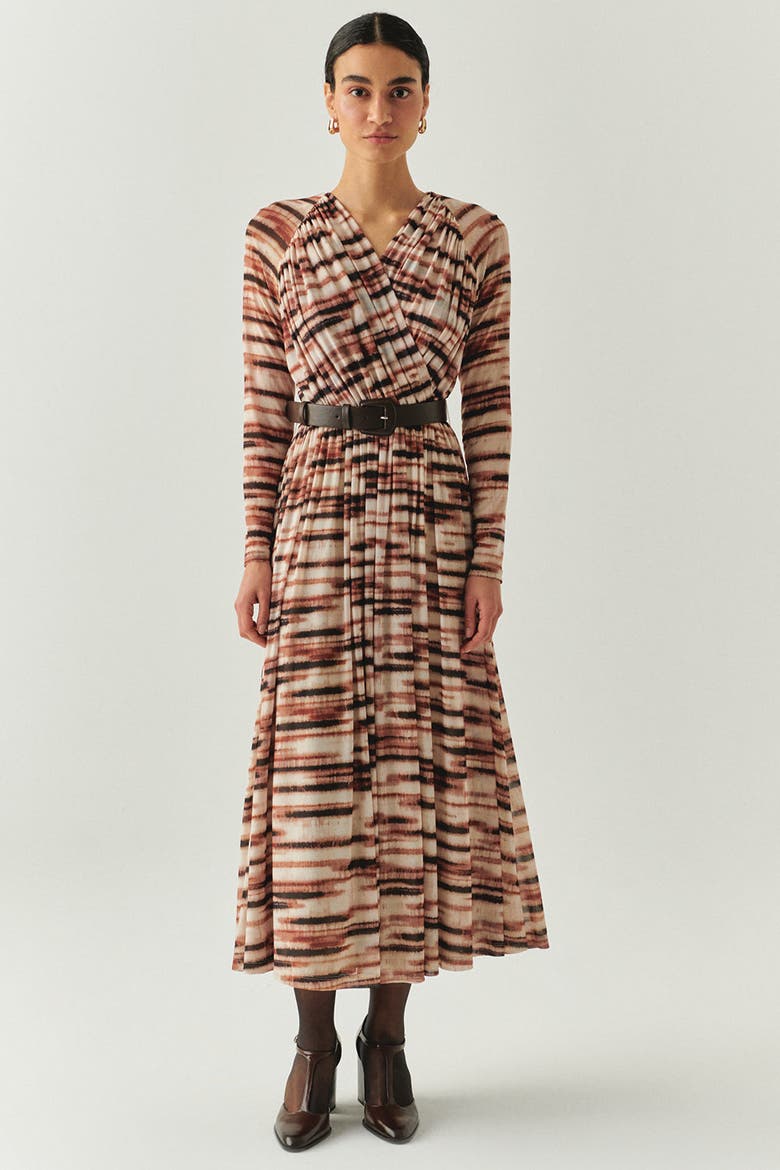Bellamy K.Midi Dress, Alternate, color, MULTI COLOR