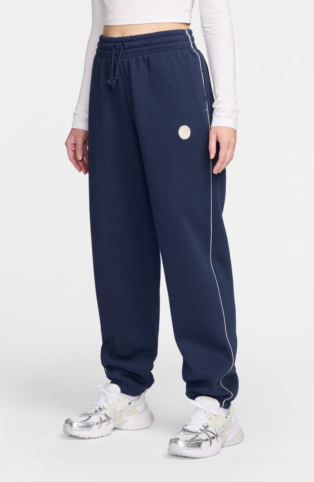 Brushed Fleece Wide Leg Sweatpants - image 5