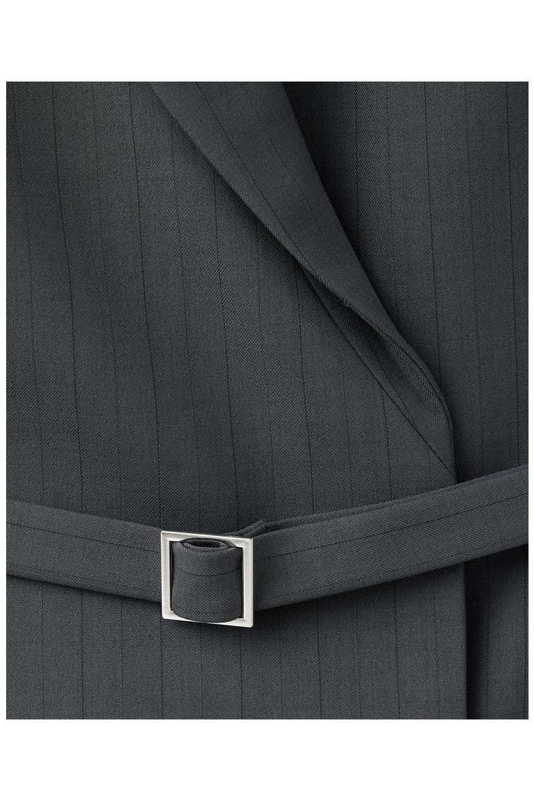 Belted Blazer Dress, Alternate, color, GREY