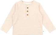 RuggedButts Knit Long Sleeve Henley Tee